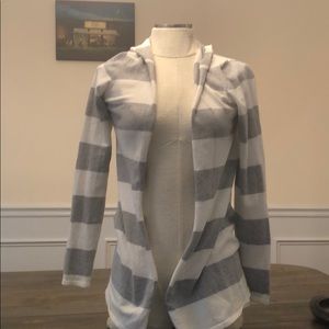 Sweet Romeo size medium striped cardigan